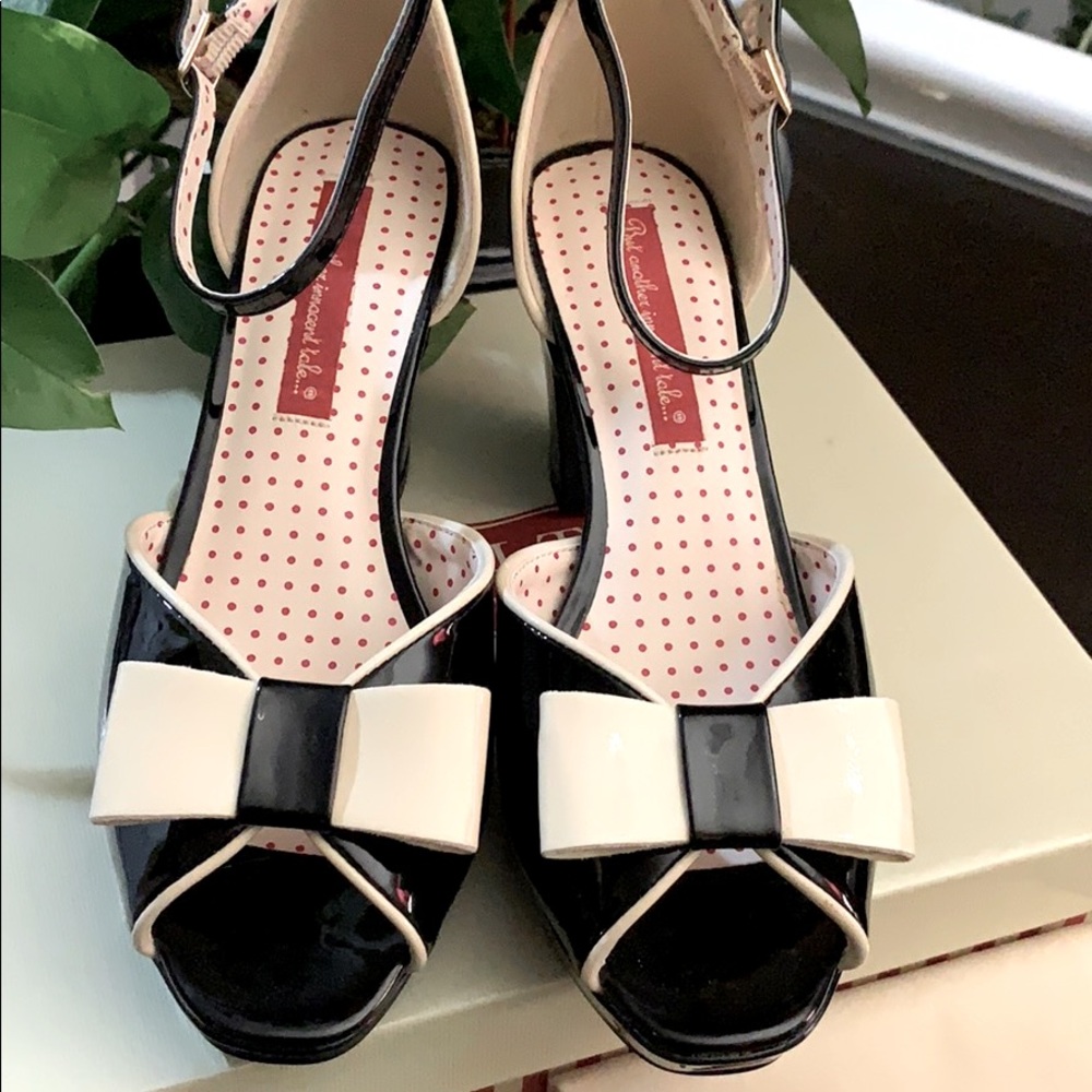 NWTS! B.A.I.T. Patent Platform Peeptoe Pumps